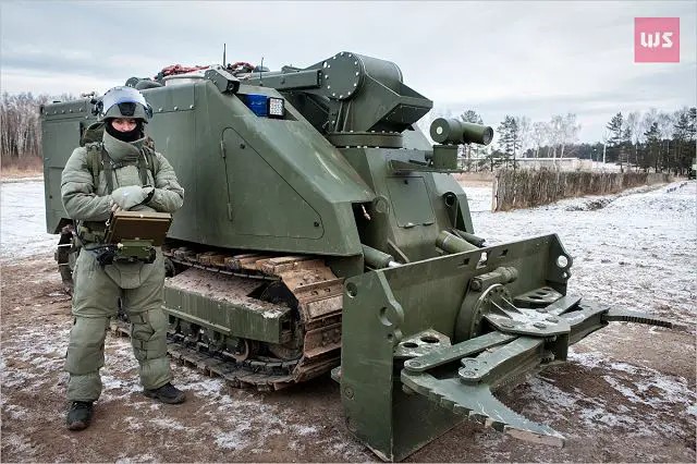 Uran 14 Russian UGV (B)